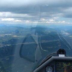Flugwegposition um 12:49:35: Aufgenommen in der Nähe von Sankt Marein-Feistritz, Österreich in 2162 Meter